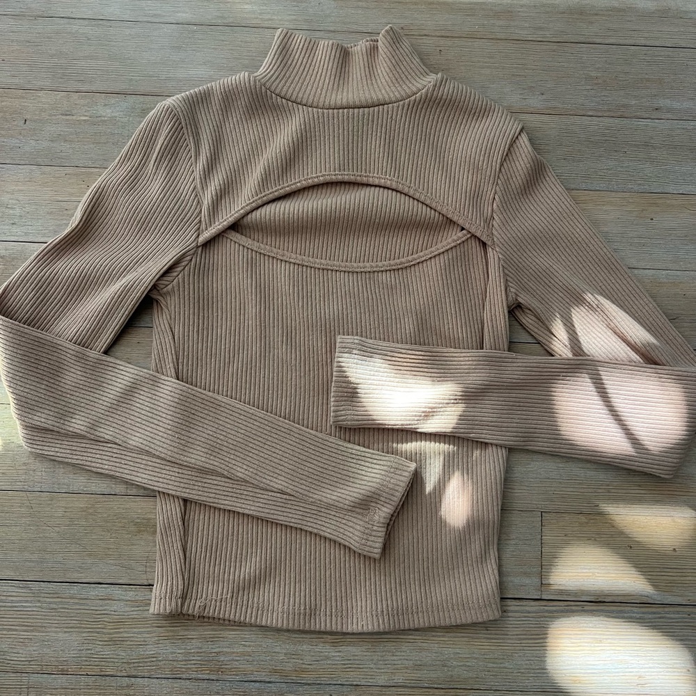 Forever 21 cutout sweater